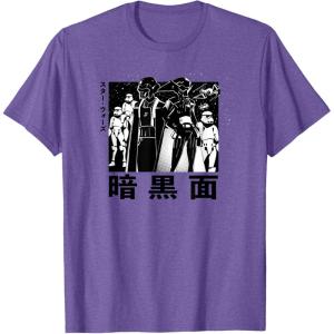 image:imageStar Wars Visions Simple Anime Poster TShirtPurple Heather