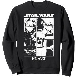image:imageStar Wars Visions Simple Panel Poster SweatshirtBlack