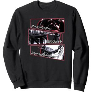 image:imageStar Wars Visions Stacked Panel Poster SweatshirtBlack