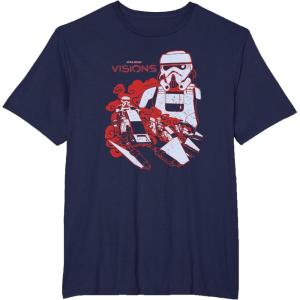 image:imageStar Wars Visions Stormtrooper Ride TShirtNavy Blue