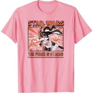 image:imageStar Wars Visions Strong Force Quote TShirtPink
