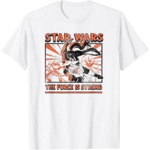 image:imageStar Wars Visions Strong Force Quote TShirtWhite