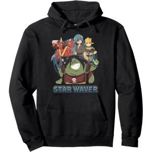 image:imageStar Wars Visions Tatooine Rhapsody Poster Pullover HoodieBlack