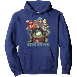 image:imageStar Wars Visions Tatooine Rhapsody Poster Pullover HoodieNavy Blue