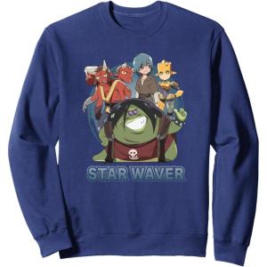 image:imageStar Wars Visions Tatooine Rhapsody Poster SweatshirtNavy Blue