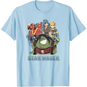 image:imageStar Wars Visions Tatooine Rhapsody Poster TShirtBaby Blue