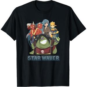 image:imageStar Wars Visions Tatooine Rhapsody Poster TShirtBlack
