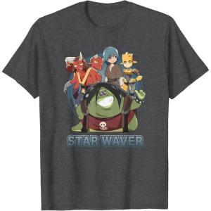image:imageStar Wars Visions Tatooine Rhapsody Poster TShirtDark Heather Grey