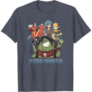image:imageStar Wars Visions Tatooine Rhapsody Poster TShirtHeather Blue