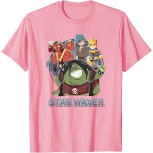 image:imageStar Wars Visions Tatooine Rhapsody Poster TShirtPink