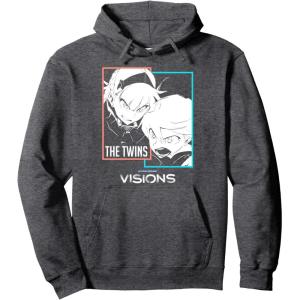 image:imageStar Wars Visions The Twins Box Up Pullover HoodieDark Heather Grey