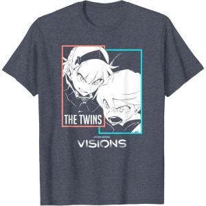 image:imageStar Wars Visions The Twins Box Up TShirtHeather Blue