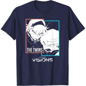 image:imageStar Wars Visions The Twins Box Up TShirtNavy Blue