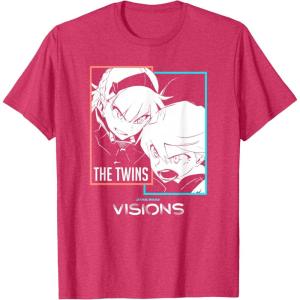 image:imageStar Wars Visions The Twins Box Up TShirtRed Heather