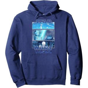 image:imageStar Wars Visions Tri Panel Logo Pullover HoodieNavy Blue