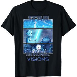 image:imageStar Wars Visions Tri Panel Logo TShirtBlack