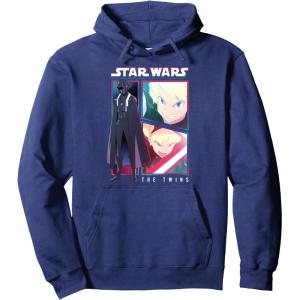 image:imageStar Wars Visions Twins Comic Poster Pullover HoodieNavy Blue