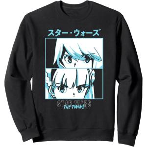 image:imageStar Wars Visions Twins Stacked Panels SweatshirtBlack