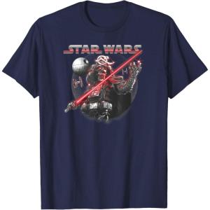 image:imageStar Wars Visions Vader Cosmic Poster TShirtNavy Blue