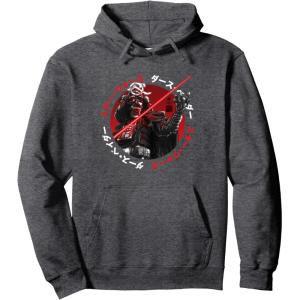 image:imageStar Wars Visions Vader Samurai Circle Pullover HoodieDark Heather Grey