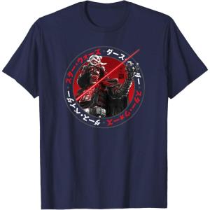image:imageStar Wars Visions Vader Samurai Circle TShirtNavy Blue