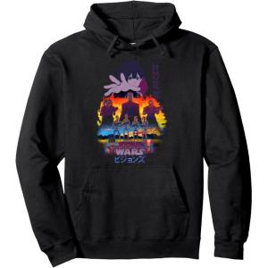 image:imageStar Wars Visions Village Bride Reach Poster Pullover HoodieBlack