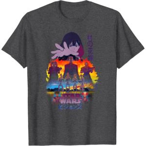 image:imageStar Wars Visions Village Bride Reach Poster TShirtDark Heather Grey