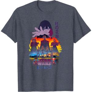 image:imageStar Wars Visions Village Bride Reach Poster TShirtHeather Blue