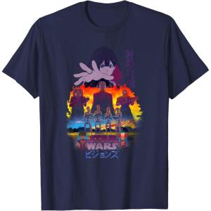image:imageStar Wars Visions Village Bride Reach Poster TShirtNavy Blue