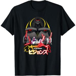 image:imageStar Wars Visions Villain Group Poster TShirtBlack