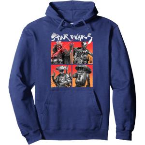 image:imageStar Wars Visions Warrior Box Up Pullover HoodieNavy Blue