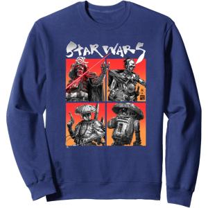 image:imageStar Wars Visions Warrior Box Up SweatshirtNavy Blue
