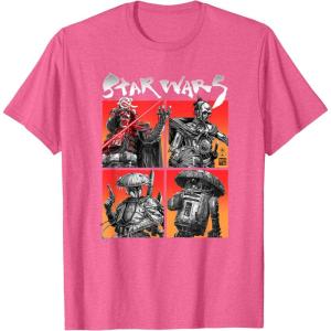 image:imageStar Wars Visions Warrior Box Up TShirtPink Heather