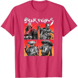 image:imageStar Wars Visions Warrior Box Up TShirtRed Heather