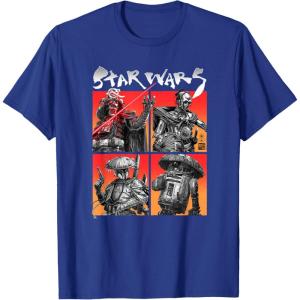 image:imageStar Wars Visions Warrior Box Up TShirtRoyal Blue