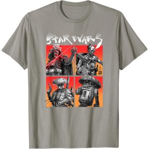 image:imageStar Wars Visions Warrior Box Up TShirtSlate Grey