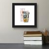 image:imageGallery Pops Star Wars The Acolyte  Pip Droid Badge Wall Art 12 x 12 Gallery Pops Wall Art Black Framed VersionBlack Framed Version