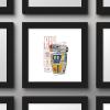image:imageGallery Pops Star Wars The Acolyte  Pip Droid Badge Wall Art 12 x 12 Gallery Pops Wall Art Black Framed VersionBlack Framed Version