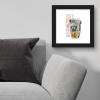 image:imageGallery Pops Star Wars The Acolyte  Pip Droid Badge Wall Art 12 x 12 Gallery Pops Wall Art Black Framed VersionBlack Framed Version