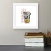 image:imageGallery Pops Star Wars The Acolyte  Pip Droid Badge Wall Art 12 x 12 Gallery Pops Wall Art Black Framed VersionWhite Framed Version
