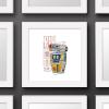 image:imageGallery Pops Star Wars The Acolyte  Pip Droid Badge Wall Art 12 x 12 Gallery Pops Wall Art Black Framed VersionWhite Framed Version