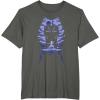 image:imageStar Wars Ahsoka Fighting Pose Montral Silhouette TShirtAsphalt Grey