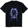 image:imageStar Wars Ahsoka Fighting Pose Montral Silhouette TShirtBlack