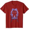 image:imageStar Wars Ahsoka Fighting Pose Montral Silhouette TShirtCranberry Red