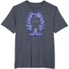image:imageStar Wars Ahsoka Fighting Pose Montral Silhouette TShirtHeather Blue