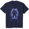image:imageStar Wars Ahsoka Fighting Pose Montral Silhouette TShirtNavy Blue