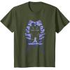 image:imageStar Wars Ahsoka Fighting Pose Montral Silhouette TShirtOlive Green
