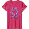 image:imageStar Wars Ahsoka Fighting Pose Montral Silhouette TShirtRed Heather