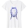 image:imageStar Wars Ahsoka Fighting Pose Montral Silhouette TShirtWhite