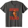 image:imageStar Wars Ahsoka Jedi Warrior Face Outline Portrait TShirtAsphalt Grey